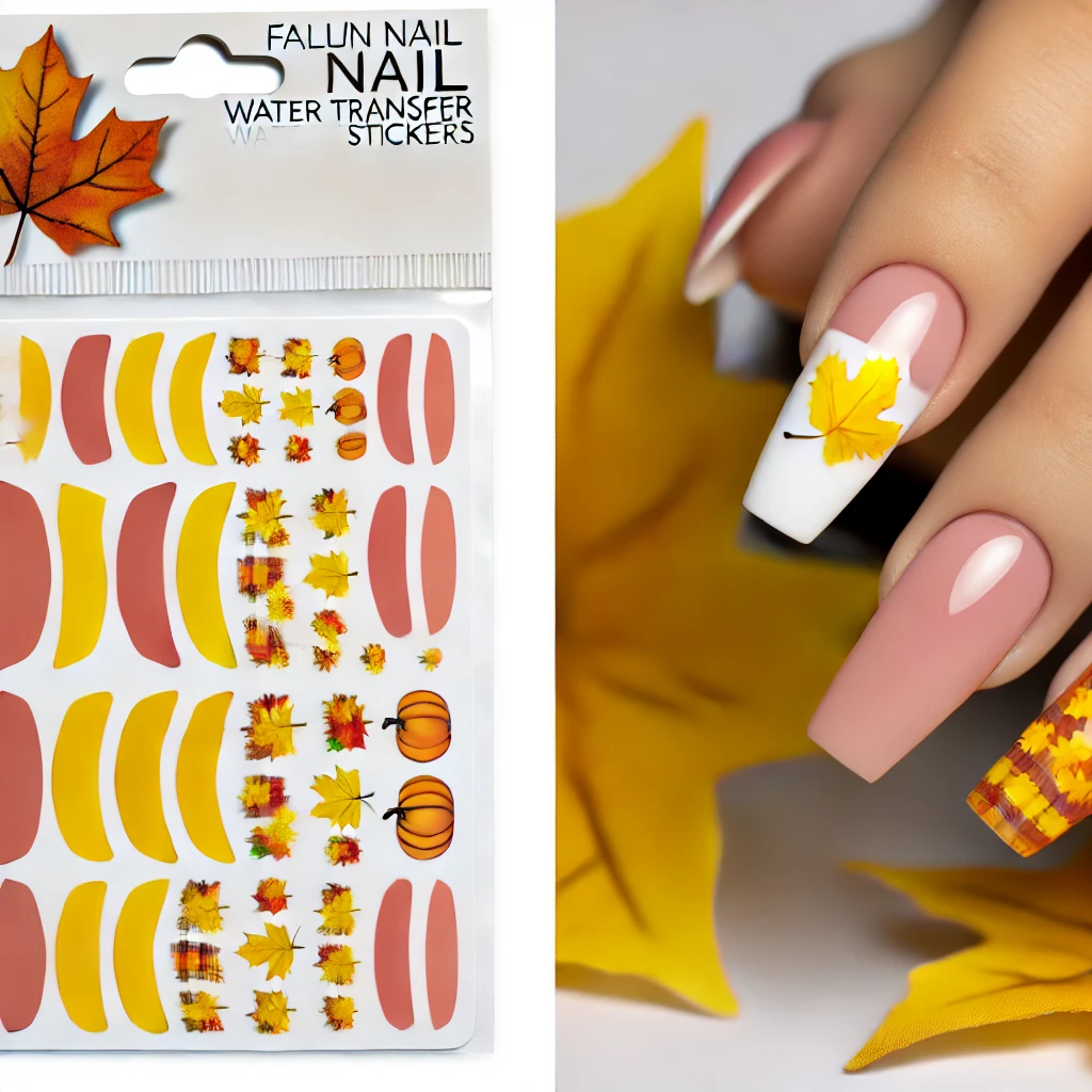 Fall Leaf Nail Designs